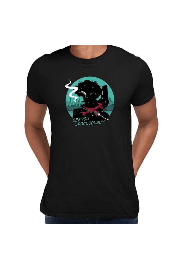 Cowboy Bebop Spike Spiegel Anime T-shirt Manga Japan Movie Adult Tees