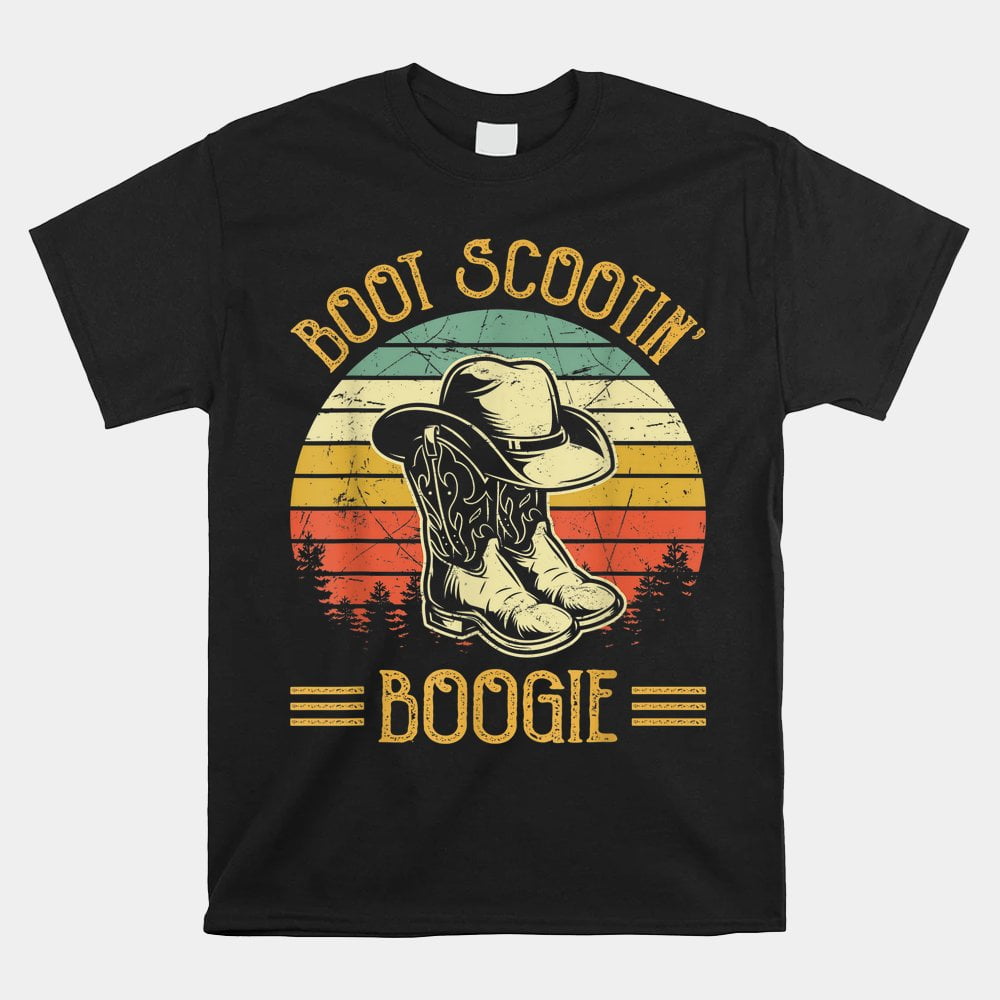 Cowboy Boots Boot Scootin Boogie Shirt - Walmart.com