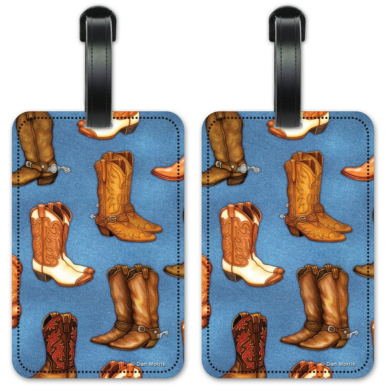 Luggage tags boots outlet