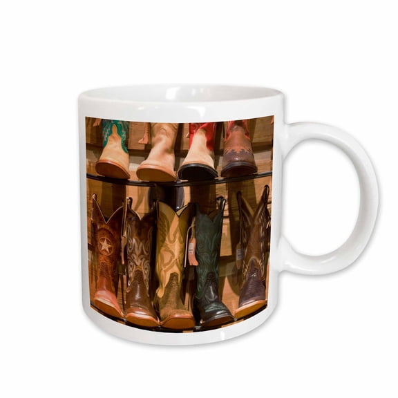 3drose, Cowboy Boots for Sale at Hamleys - Us38 Rti0085 - Rob Tilley, 11oz Mug