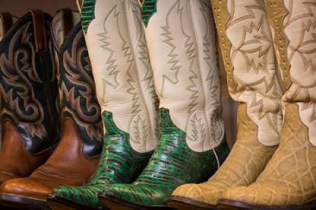 Cowboy Boots II Canvas Art - Kathy Mahan (24 x 36)