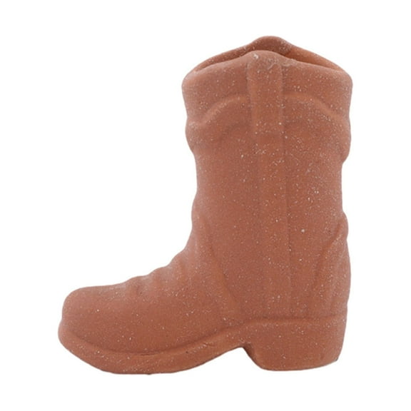 Cowboy Boots Match Holder with Striker - Home Ceramic Boots Decor Beautiful Small Cute Western Decor Mini for Bathroom Bedroom