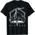 Cowboy Bull Riding Ask Me In Eight Seconds Western Rider T-Shirt ...