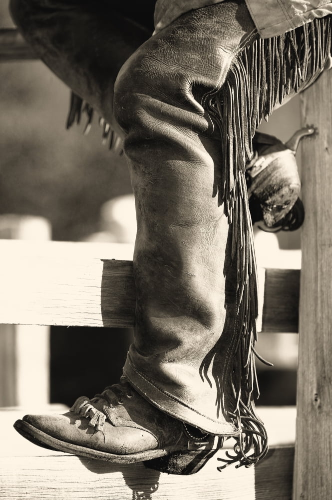 Cowboy Canvas Art - Carson Ganci Design Pics (11 x 17)