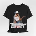 thumbnail image 1 of Cowboy Carter "Black" Unisex Jersey Short Sleeve Tee, 1 of 2
