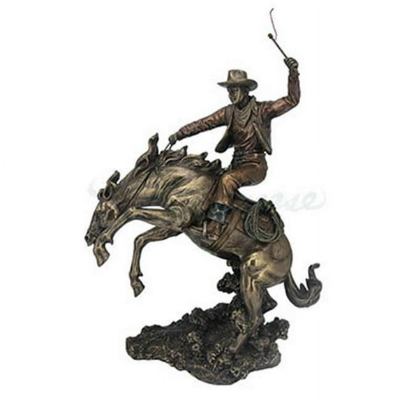Cowboy Classic Rodeo Sculpture - Bronze