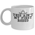 thumbnail image 1 of Cowboy 11 oz Coffee Mug - Fun Rodeo Gift White Ceramic, 1 of 4