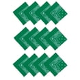 thumbnail image 1 of Cowboy Cotton Dozen Bandana Scarf Paisley Solid 12 Pack, Paisley Lt Green, 1 of 4