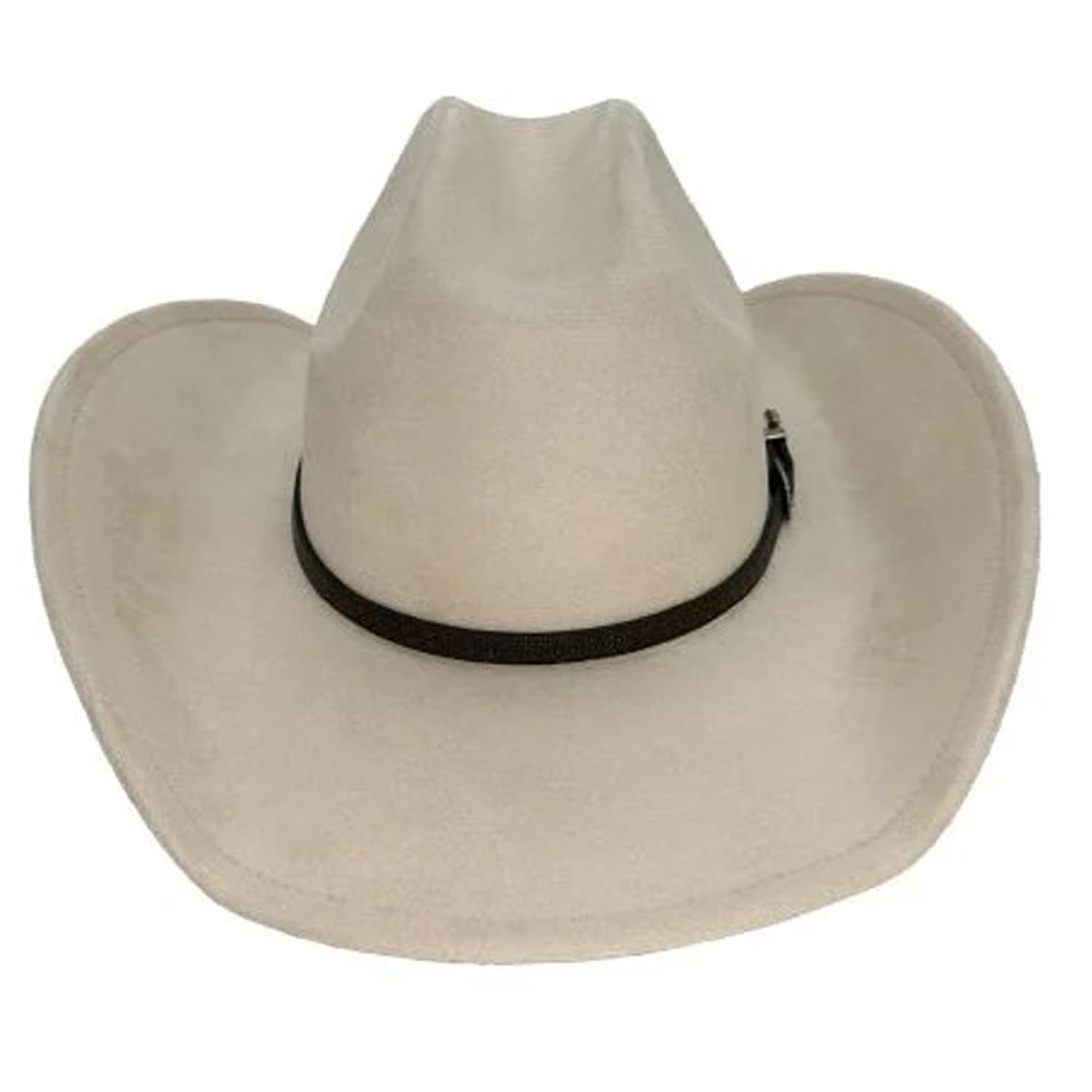 5681 Cowboy Cowgirl Adjustable Men’s Women’s Hats Sun Shield Adult Hat Felt The Cowgirl Wool Felt Western Hat – Village Hat Shop main image 4