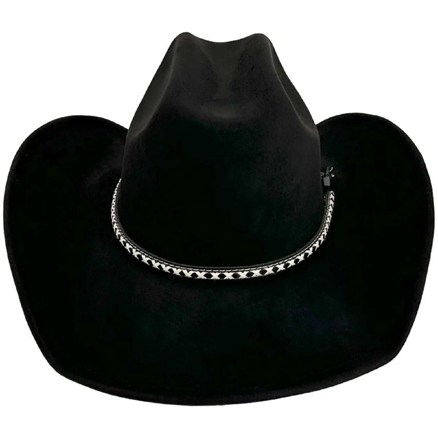 C.C Black and Silver Women\'s Hat C.C Silver Metallic Multicolor Weaved Adjustable Precurved  main image 3