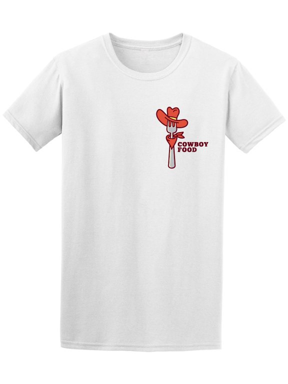 Cowboy Food Fork In A Hat Tee Men's -Image by Shutterstock