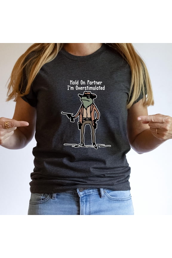 Cowboy Frog Tee: Western Shirt, Gen Z Sweatshirt All Size S-5XL