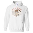 thumbnail image 1 of Cowboy Ghost Boo Haw Hoodie Sweatshirt Unisex Large White, 1 of 5