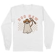 thumbnail image 1 of Cowboy Ghost Boo Haw Long Sleeve Shirt Unisex X-Large White, 1 of 5