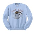 thumbnail image 1 of Cowboy Ghost Boo Haw Sweatshirt Unisex 2X-Large Light Blue, 1 of 5