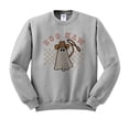 thumbnail image 1 of Cowboy Ghost Boo Haw Sweatshirt Unisex 4X-Large Grey, 1 of 5