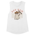 thumbnail image 1 of Cowboy Ghost Boo Haw Women's Muscle Tank Large White, 1 of 5