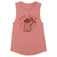 thumbnail image 1 of Cowboy Ghost Boo Haw Women's Muscle Tank X-Large Desert Pink, 1 of 5