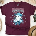 thumbnail image 1 of Cowboy Ghost Shirt Funny – Never Knew That Was Your Boo, Baby T-Shirt, Maroon, Size 3XL, 1 of 6