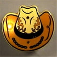 thumbnail image 1 of Cowboy Hat Flashing Body Light Lapel Pins, 1 of 1