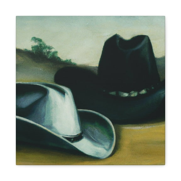 "Cowboy Hat Grandeur" - Canvas