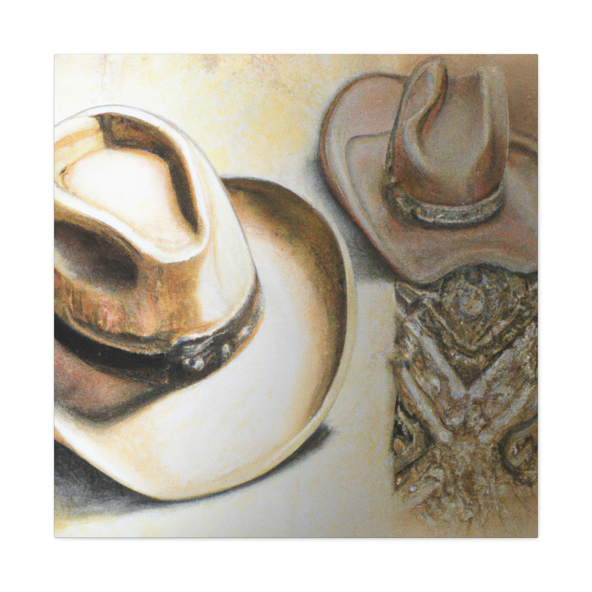 Cowboy Hat Grandeur - Canvas - Walmart.com