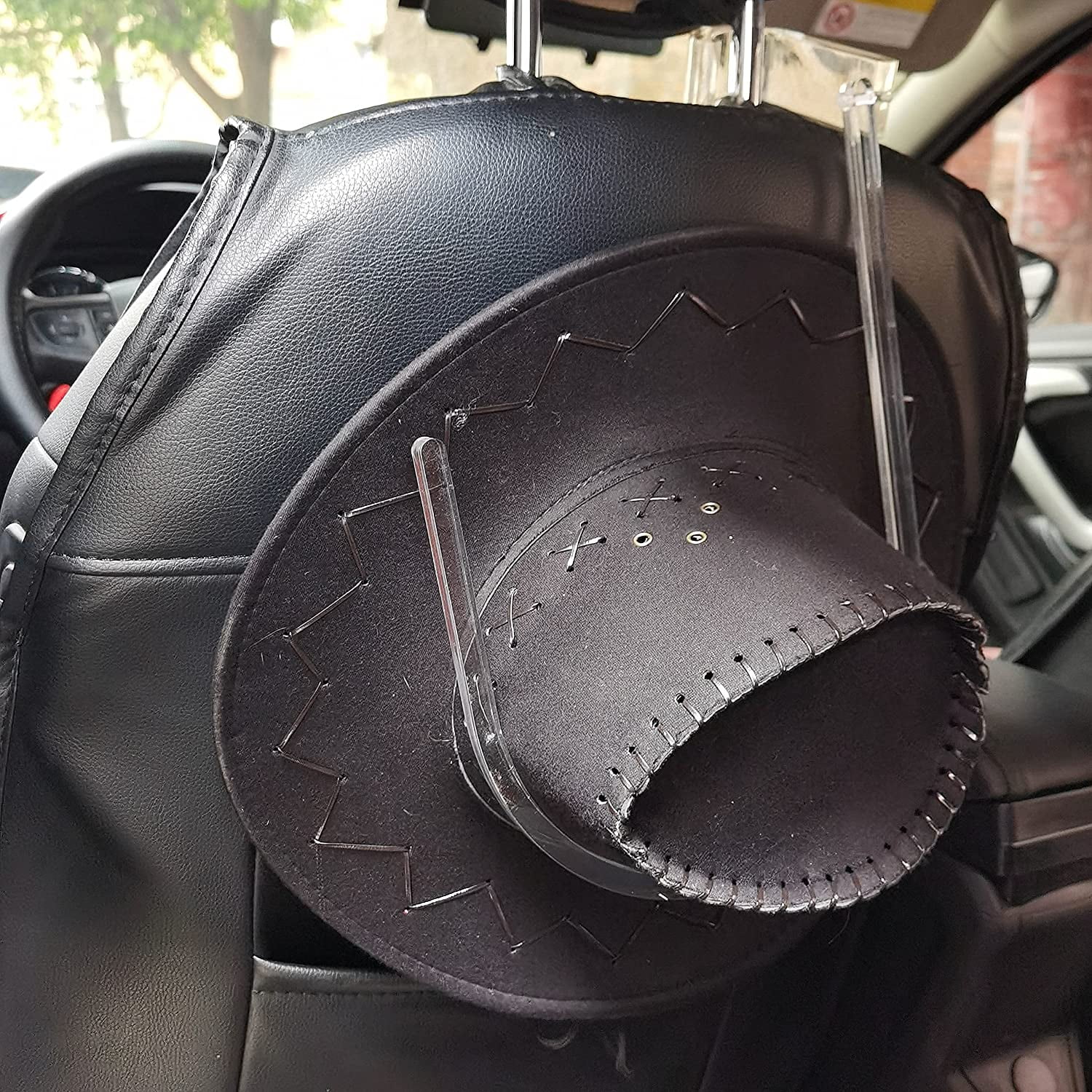 Cowboy Hat Holder Hat Rack Clip for Western Hats for Cars, Trucks SUV and Vans Acrylic