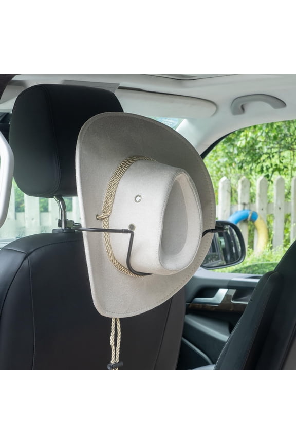 Cowboy Hat Holder Rack, Metal Wall Mounted Hat Storage Organizer