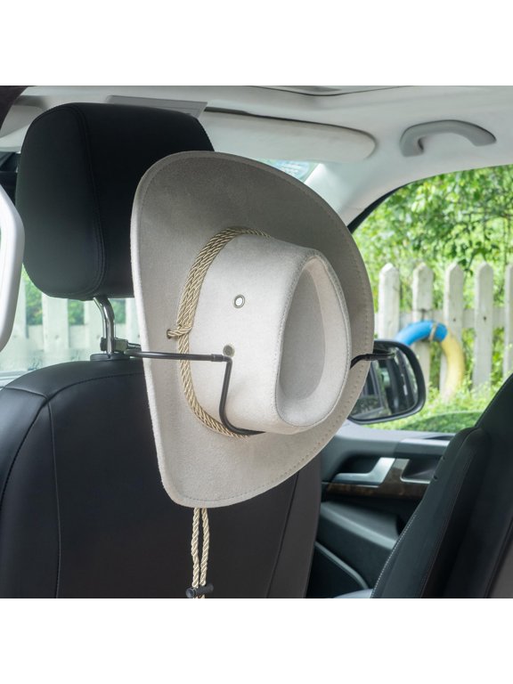 Cowboy Hat Holder Rack, Metal Wall Mounted Hat Storage Organizer