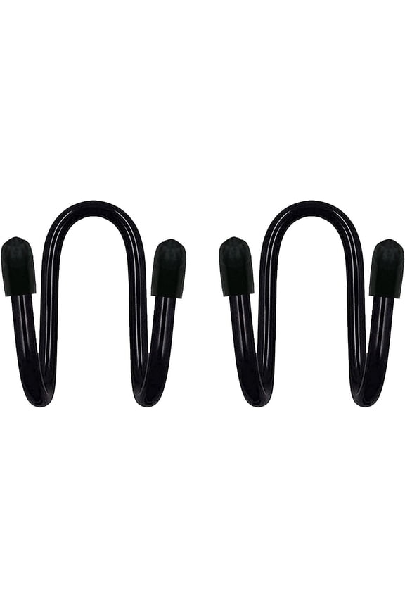 Cowboy Hat Holder Rack, Hat Holder Rack for Trunks Cars SUV, - Flexible Over The Car Seat Hat Hanger Hook - Keep Hat Shape - for Coats, Caps, Bag, Safety Helmet  2 Pack - No Hat
