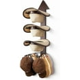 thumbnail image 1 of Cowboy Hat Holder Rustic Wood Arrow Design Hat Organizer 4 Pieces Cowboy Hat Rack Western Decor Hat Storage Hanger for Display and Organization Walnut, 1 of 14