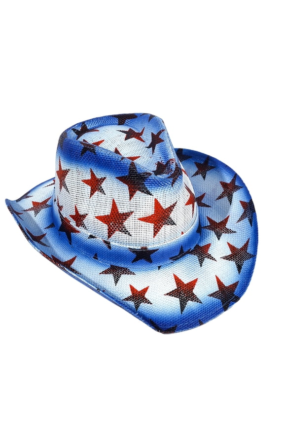 Cowboy Hat Julycostume Straw Hat Disco Hat Proms for Party Shows