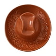thumbnail image 1 of Cowboy Hat Shaped Ceramic Hanging Vase, Wall Mounted Decorative Planter For Indoor Greenery And Home Wall Decoration, 1 of 5