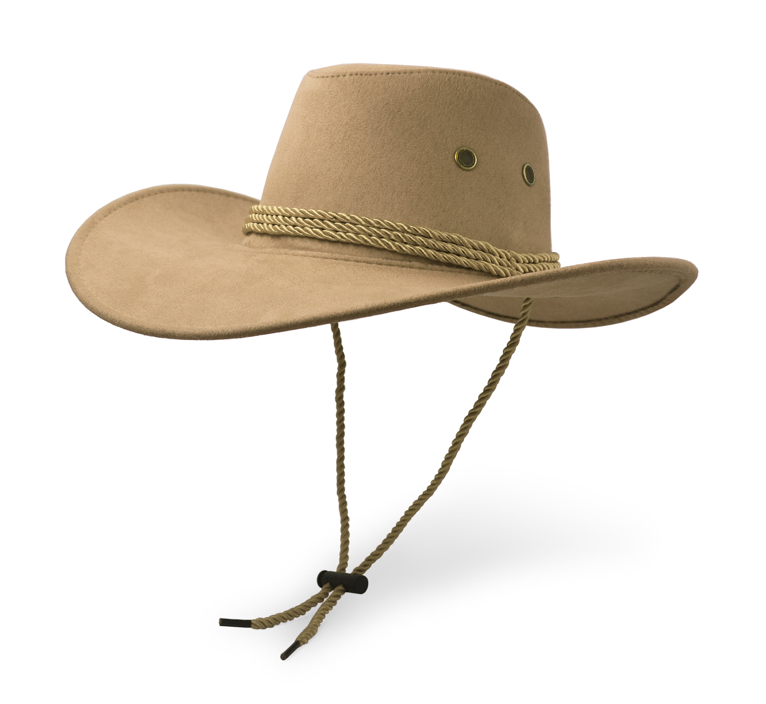 UltraKey, Cowboy Hat, Size 55cm-59cm, Sun Protection Wide 