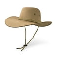 thumbnail image 1 of Cowboy Hat, Sun Hat Faux Felt Leather Suede Travel Cap Western Hat Outdoor Sun Protect Beige, 1 of 7