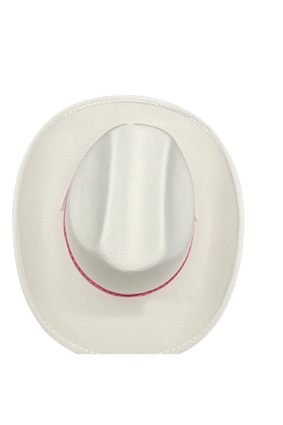 Cowboy Hat Wide Brim Knight Hat for Disco House Cocktail Parties Vacation Simple for Comedian Actor