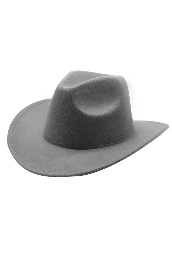 Cowboy Hat Wide Brim Knight Hat for Disco House Cocktail Parties Vacation Simple for Comedian Actor