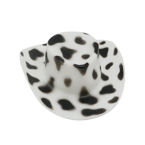 Cowboy Hat for Crafts Hat Western Hat for Decorating Miniature Dolls Hat Toy Party Hat Cowgirl Hat 5/10PCS