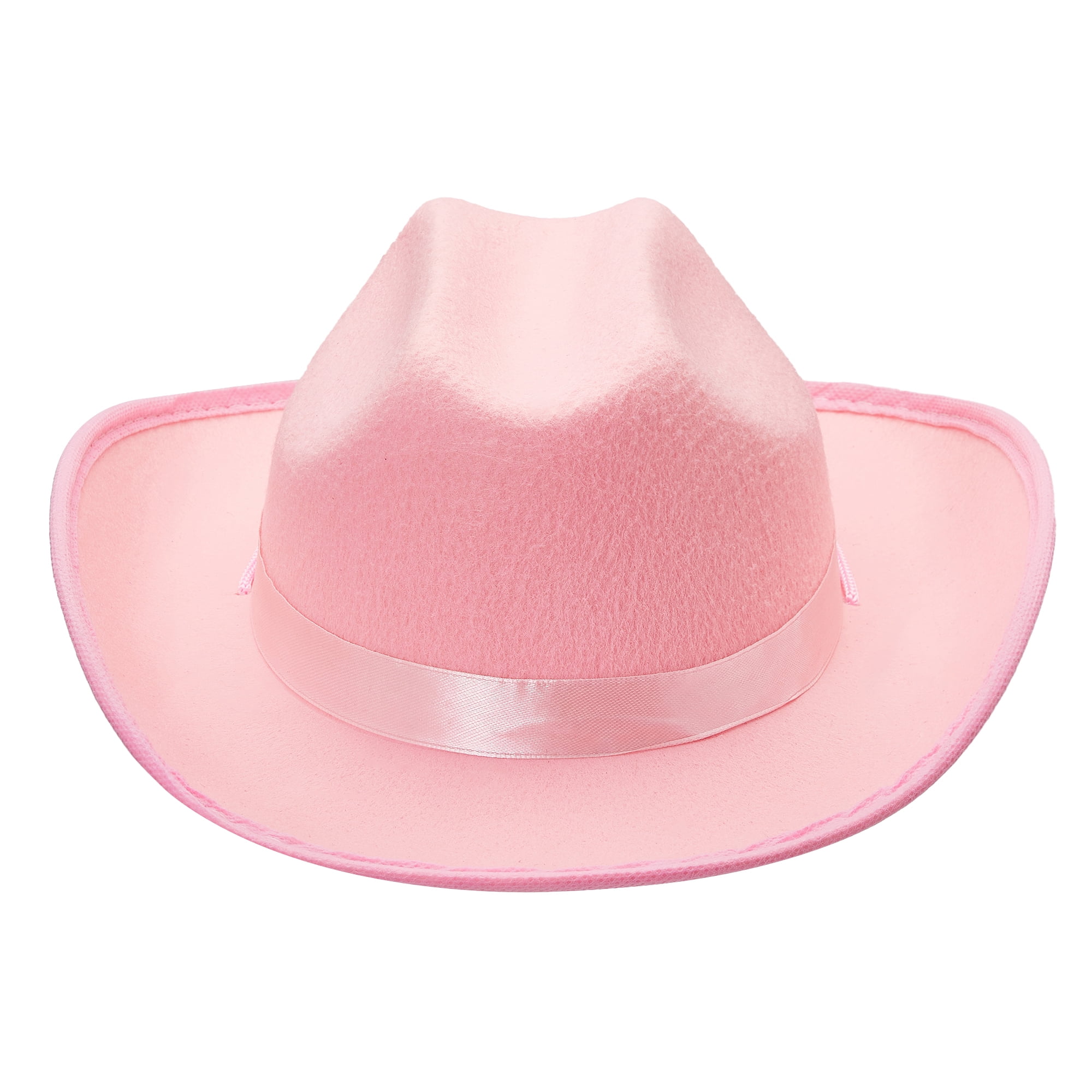 Cowboy Hat for Kids Girls Boys Wide Brim Hats Felt Western Cowgirl Hats