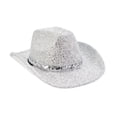 thumbnail image 1 of Cowboy Hat for Men Women, Western Rhinestone Cowgirl Cap,One Size, 1 of 4