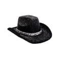 thumbnail image 1 of Cowboy Hat for Men Women, Western Rhinestone Cowgirl Cap,One Size, 1 of 4