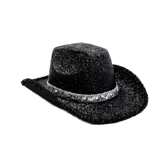 Cowboy Hat for Men Women, Western Rhinestone Cowgirl Cap,One Size