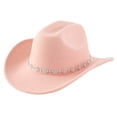 thumbnail image 1 of Cowboy Hat for Men and Women - Cattleman Wide Brim Western Cowgirl Hat, 1 of 4