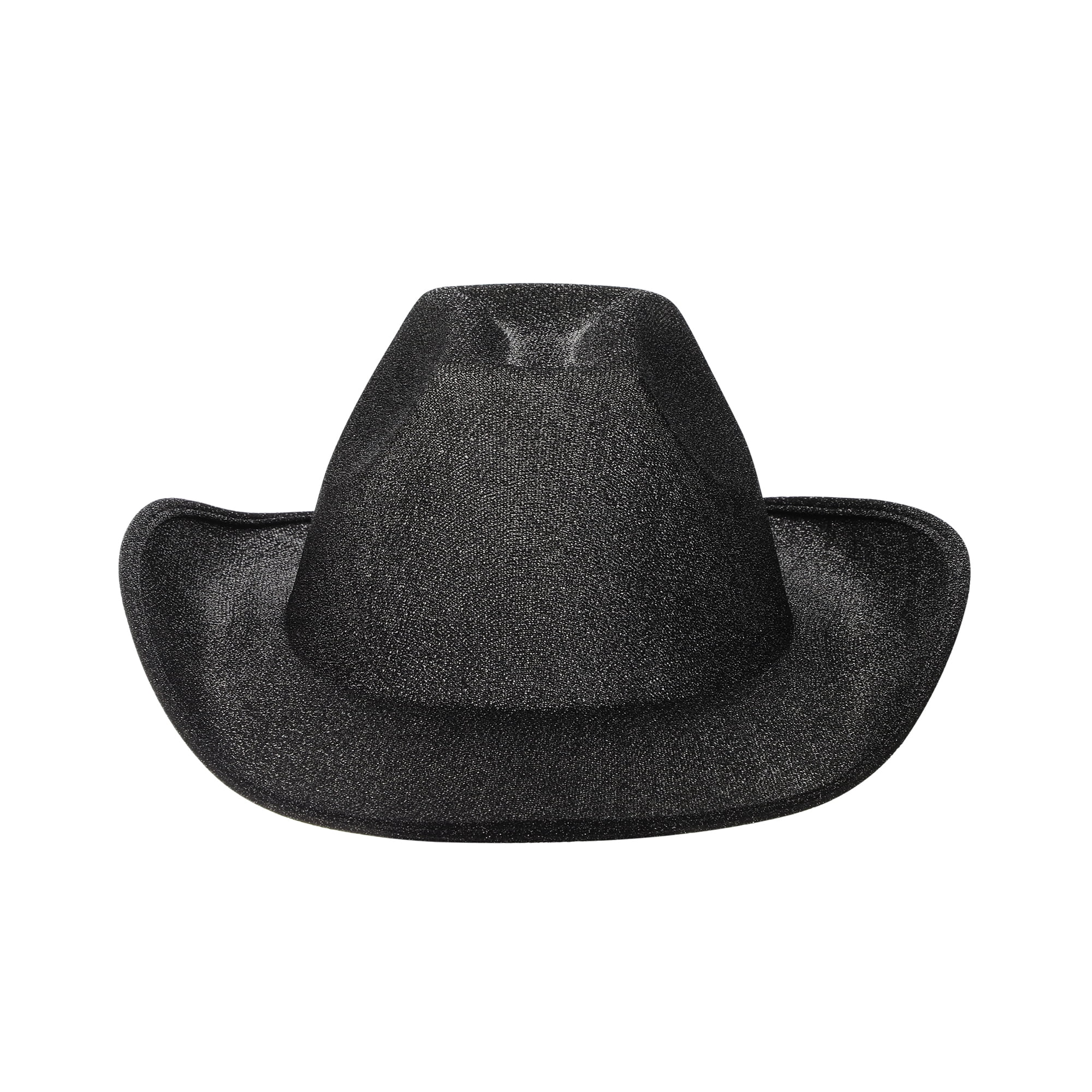 Cowboy Hat for Women Feather Diamond Strip Wide Brim Hats Felt Western ...