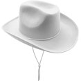 thumbnail image 1 of Cowboy Hat for Women & Men, Felt Cowgirl Hat for Adults, Western Party Dress Up Accessories, 1 of 9