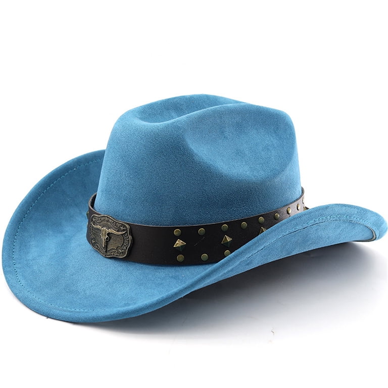 Cowboy Hat for Women Men with Shapeable Wide Brim Western  display picture 1