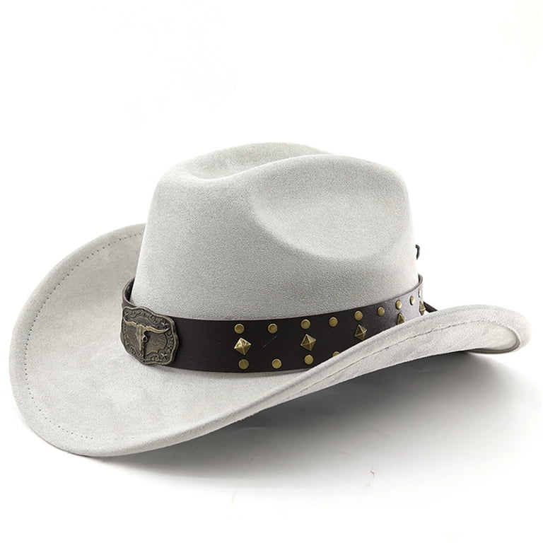 Cowboy Hat for Women Men with Shapeable Wide Brim Western  display picture 3