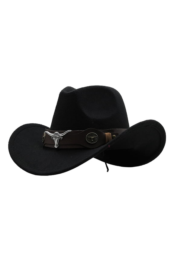 Cowboy Hats for Men Woven Classic Cattleman Winter Outdoor Baseball Caps Sun Hat