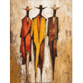 thumbnail image 1 of Cowboy Horse Riding Abstract Art Painting， Canvas Print， Wall Art， Home Decor， Suitable for Living Room， Bedroom， Office， Hotel， Restaurant., 1 of 8
