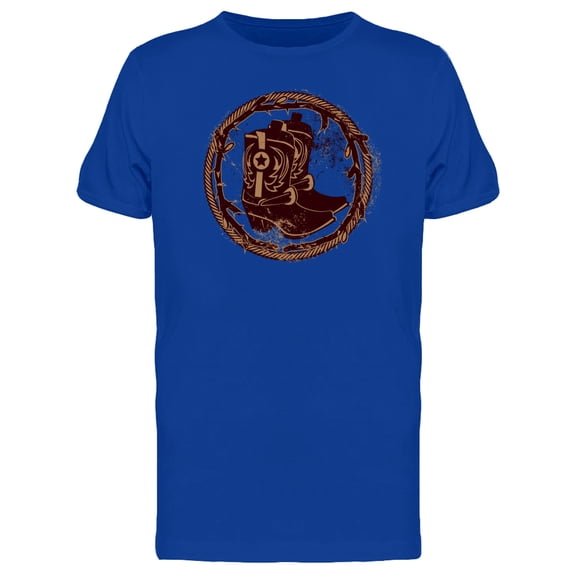 Cowboy Insignia T-Shirt Men -Image by Shutterstock, Male 3X-Large
